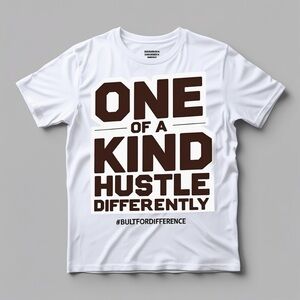 one of a kind hustle mens street wear tshirt (all size available)